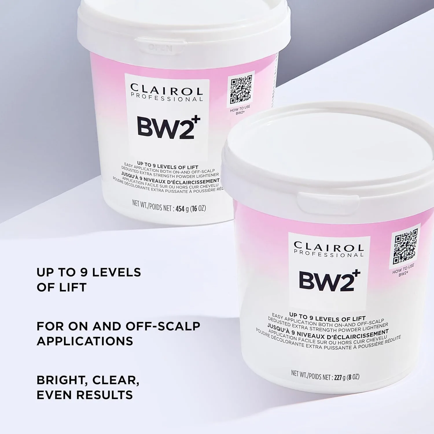 Осветляющая пудра Clairol Professional BW2+ Extra Strength, осветляет волосы до 9 уровней при мелировании и осветлении. 907.20 г (1 шт.) — фото 3