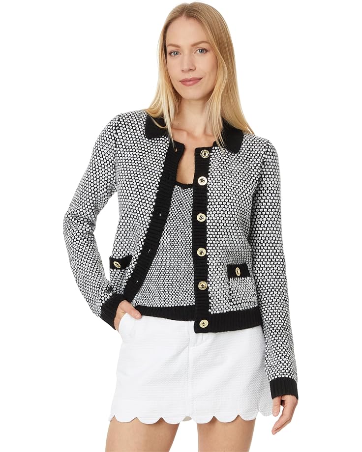 

Свитер Lilly Pulitzer Cormac Sweater Set, цвет Black Safari Tweed