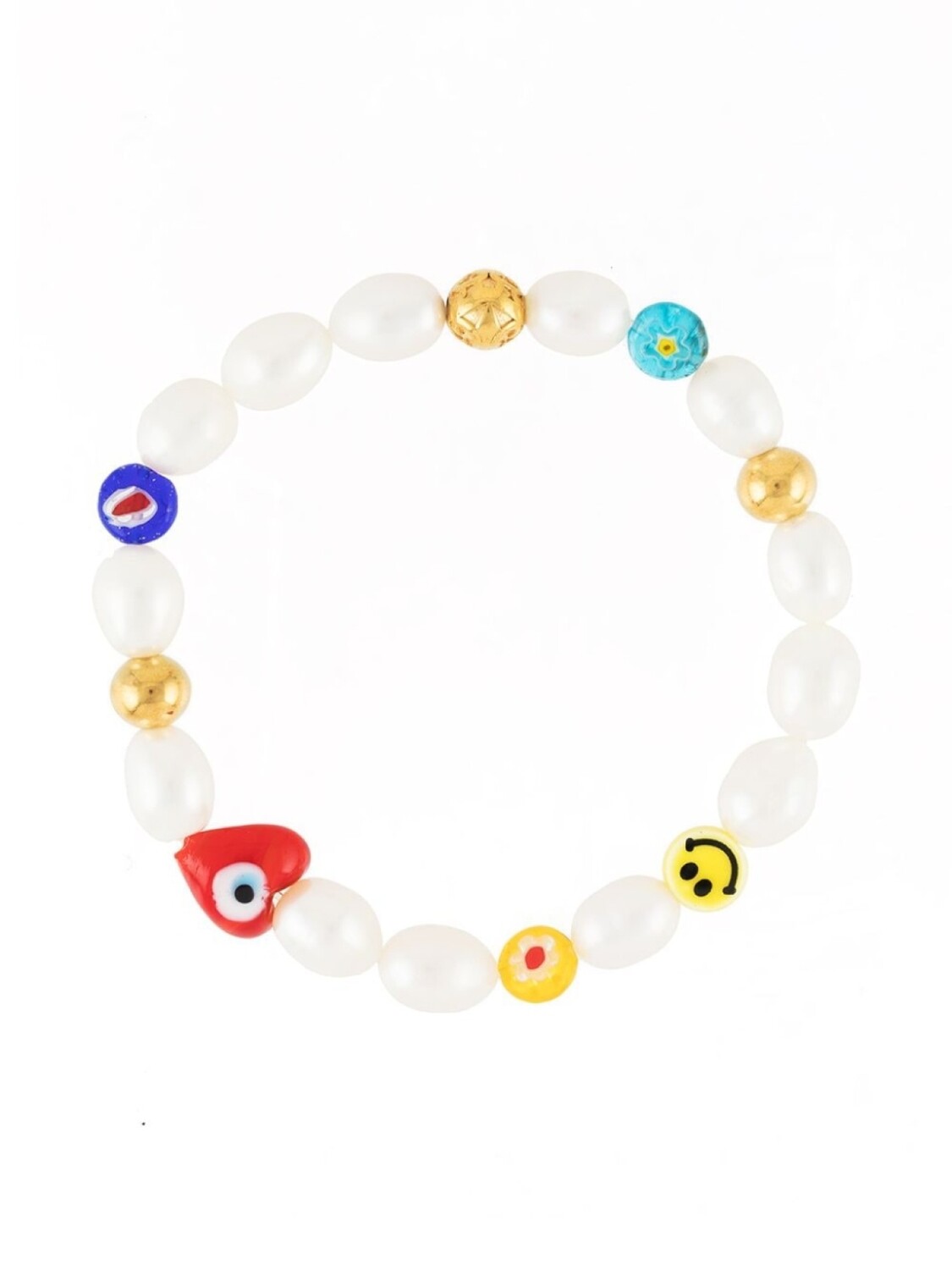 

Браслет с жемчугом Nialaya Jewelry, белый