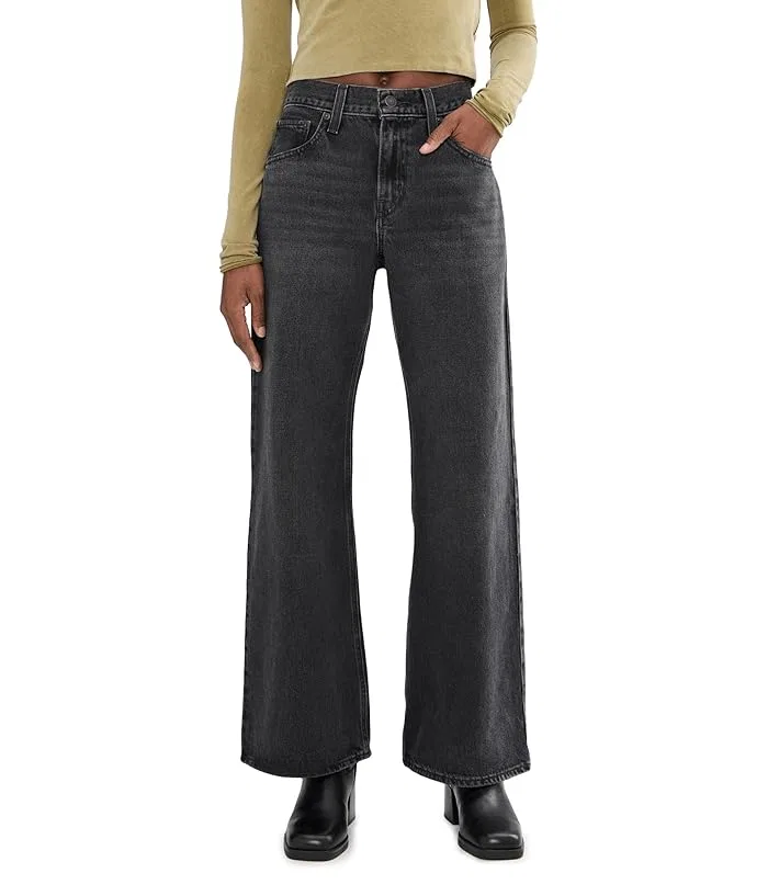 Джинсы свободные Middy Loose Boot Levi's Womens, Wandering Spirit Clean