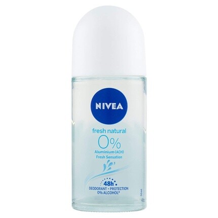 

Натуральный шариковый дезодорант с 0% алюминия, 50 мл, Nivea