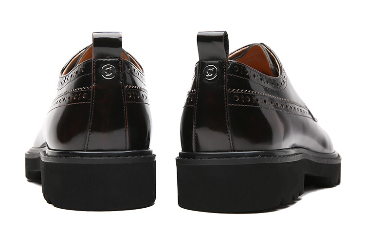 Туфли мужские Men"s Casual Men Low-Top Yellow-brown S.T.Dupont — фото 4