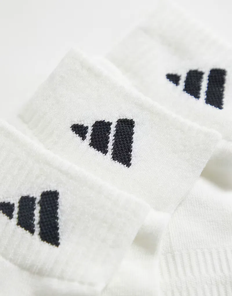 Комплект из 3 пар носков Adidas Performance Sportswear, белый — фото 2