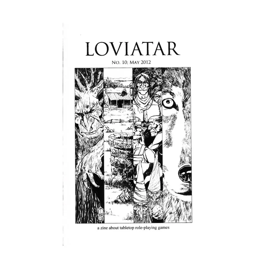 

Журнал #10 White Cover "Lonely Dance on a Cold, Northern Shore Part IV, Hex 006", Loviatar Magazine