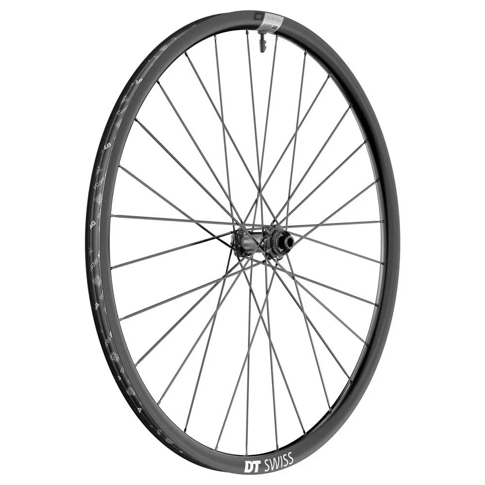 

Переднее колесо DT Swiss HG 1800 Spline 25 650B CL Disc Tubeless gravel, серебряный