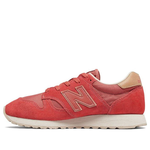 Кроссовки 520v красные New Balance, оранжевый