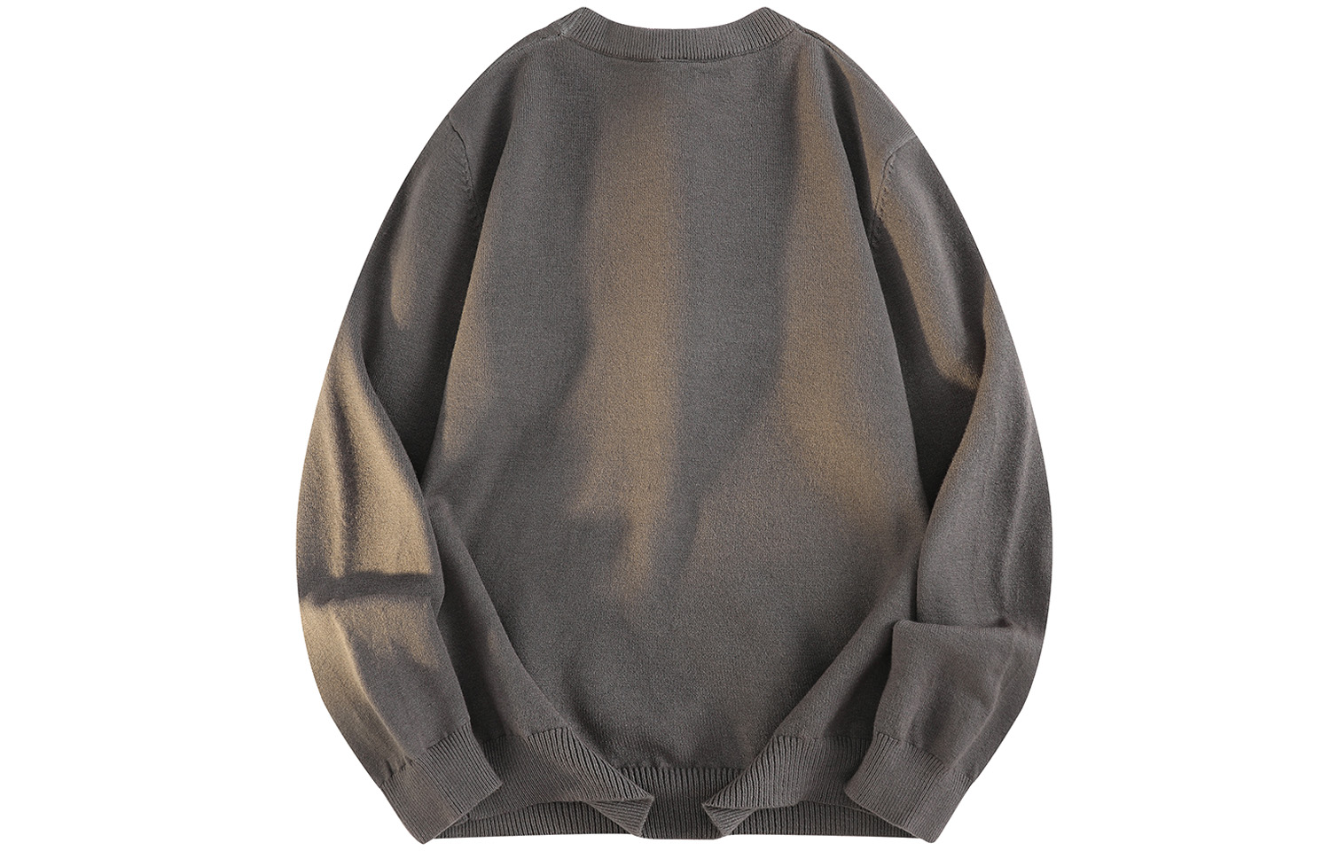 

Свитер унисекс с высоким воротником, утепленный, на флисовой подкладке, базовый слой Jeanswest, темный серый[crew neck]