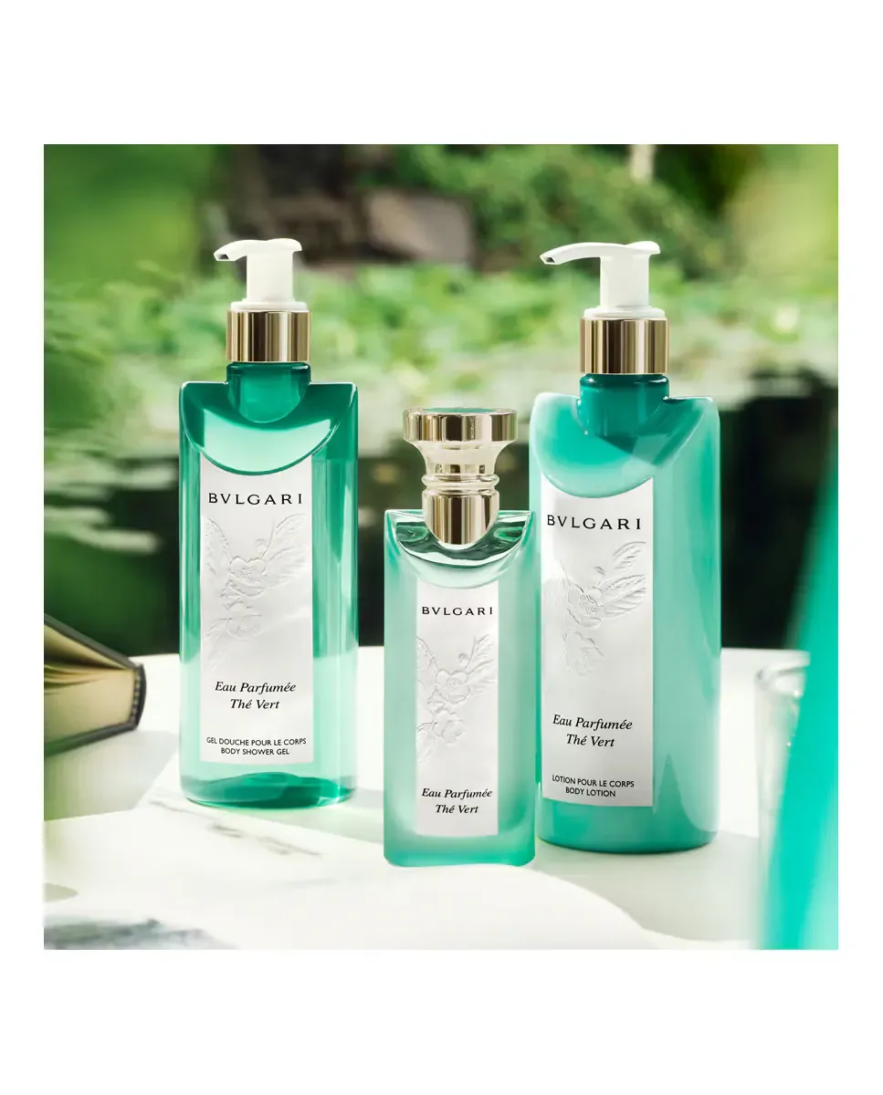 Гель для ванны и душа Eau Parfumée Зеленый чай 300 мл Bvlgari — фото 4