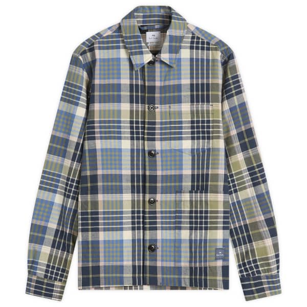 

Рубашка в клетку Мадрас Paul Smith, синий