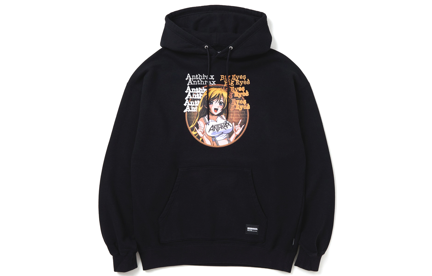 

NEIGHBORHOOD Толстовка ANTHRAX FW23 Unisex черная