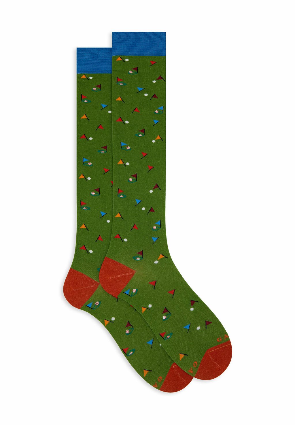 

Носки WITH GOLF MOTIF Gallo, светло-зеленый