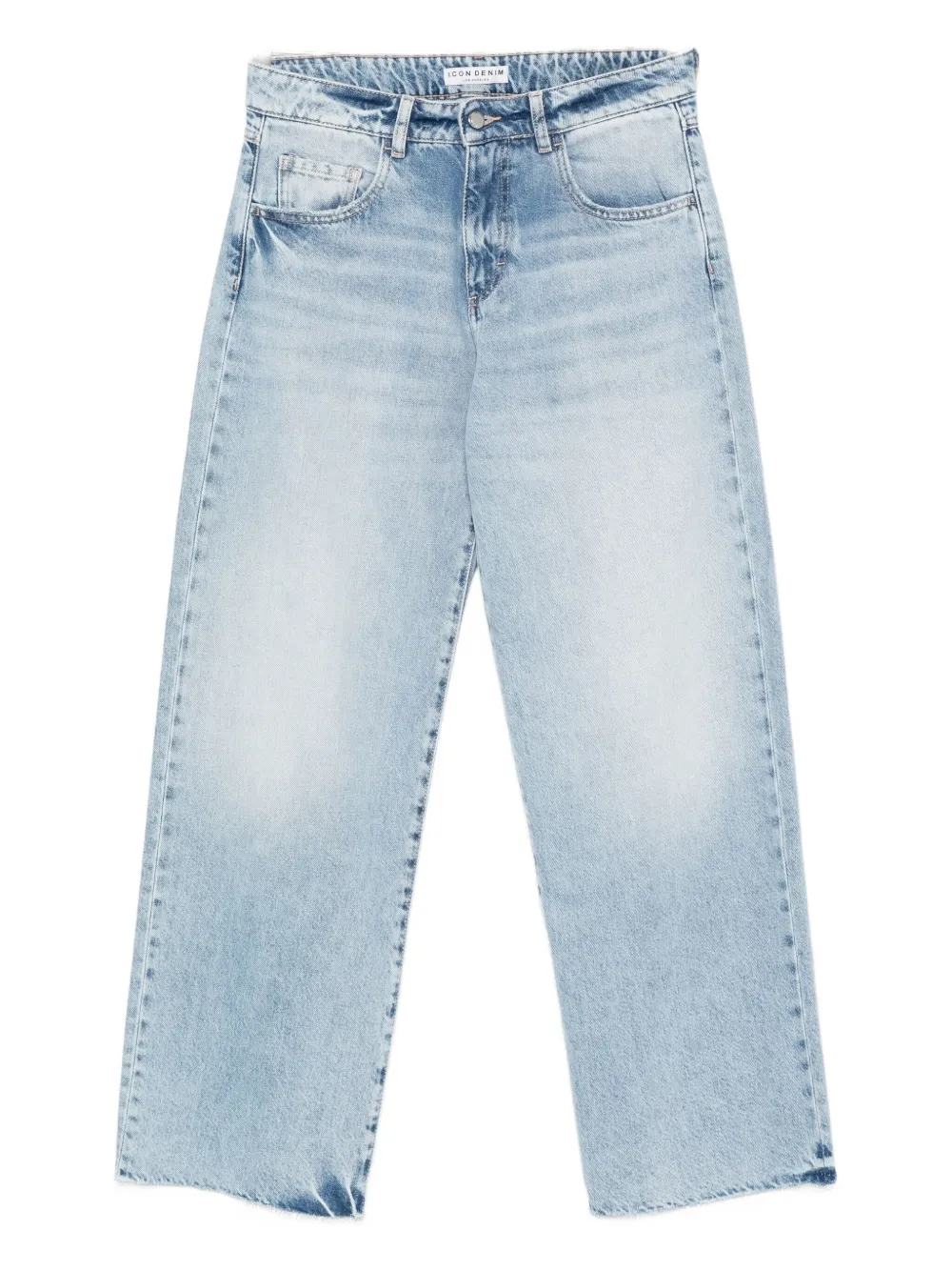 

Джинсы с бахромой ICON DENIM, синий