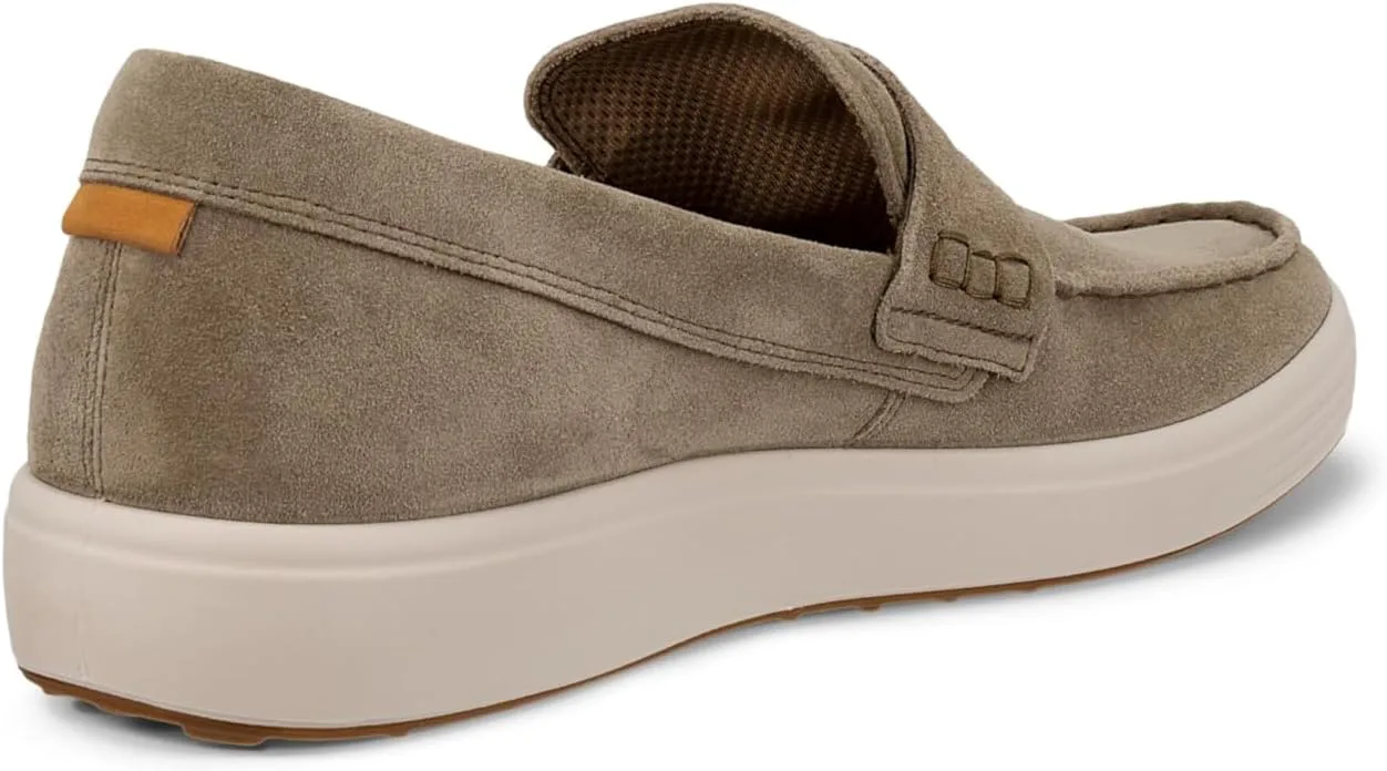 Мужские лоферы ECCO Soft 7 с классической отделкой, коричневый — фото 3