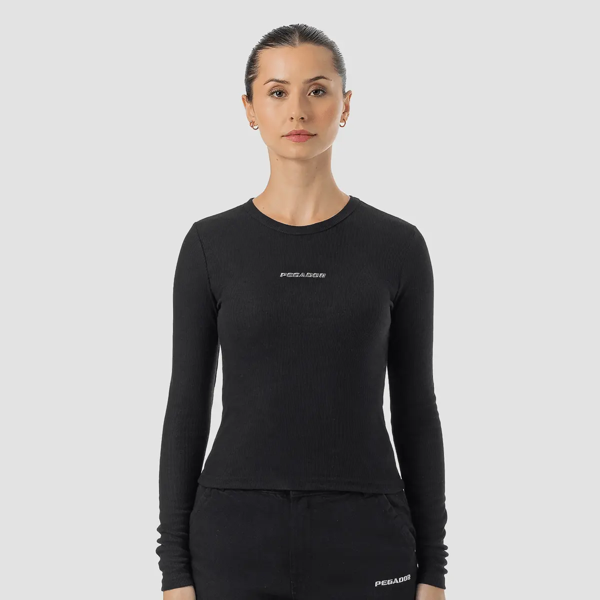 

Футболка Pegador Nina Long Sleeve, черный