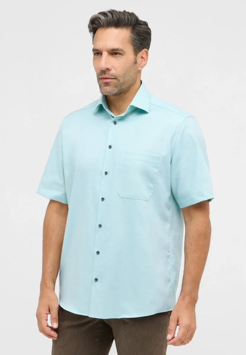 

Рубашка Eterna с короткими рукавами "COMFORT FIT", мятный