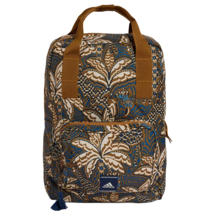 

Adidas With AdiClub Adidas X Farm Rio Prime Backpack, Bronze & Midnight Indigo