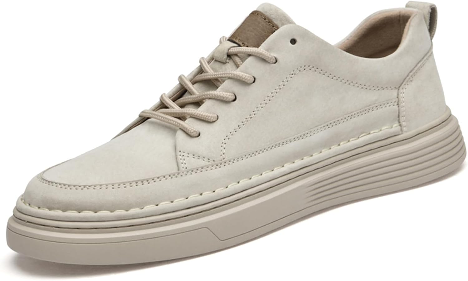 

Мужские повседневные кроссовки из кожи, модные, дышащие и удобные для ходьбы Abborora, Sand