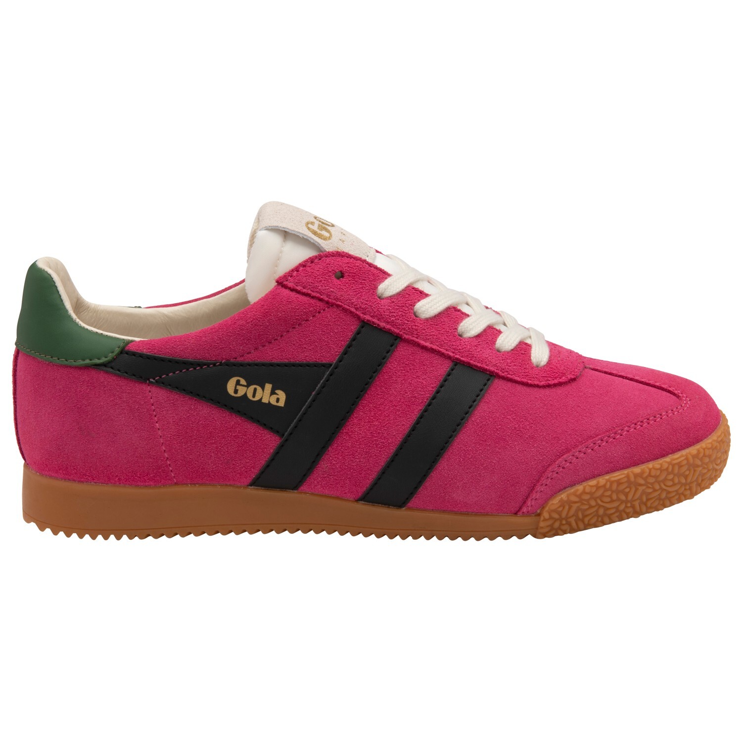 

Кроссовки Gola Women's Elan, цвет Fuchsia/Black/Evergreen