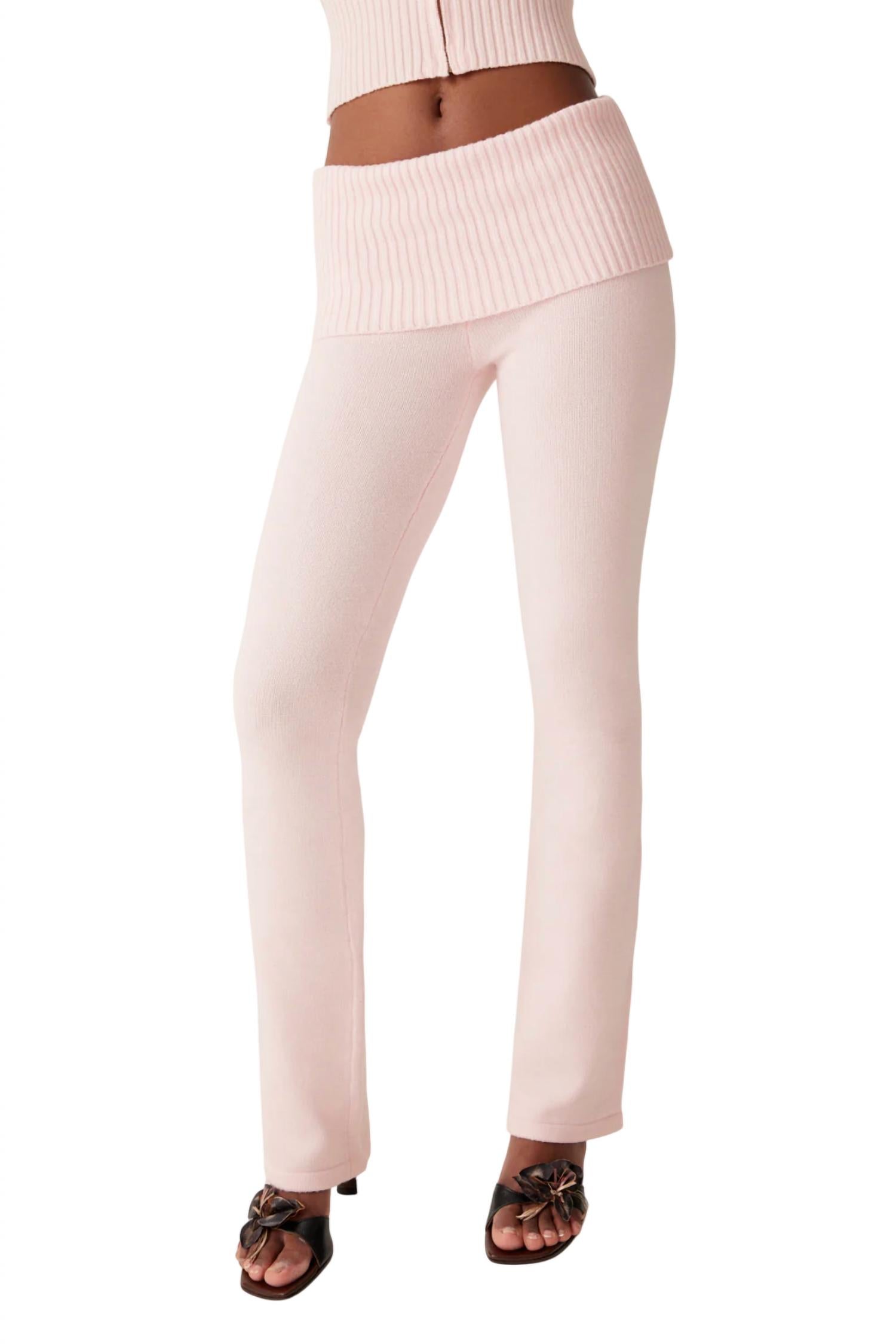 

Брюки Mason Cloud Knit в цвете Rose Quartz Frankies Bikinis