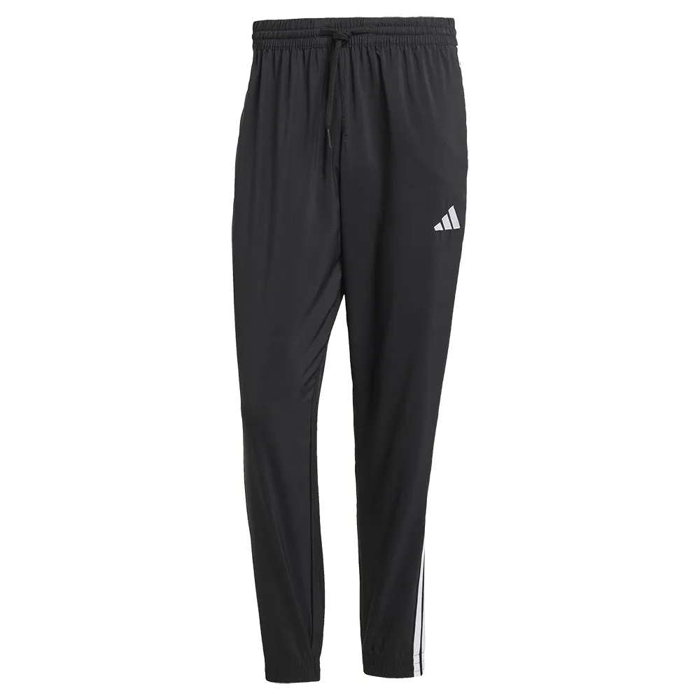 Джоггеры adidas Essentials 3 Stripes Woven, черный — фото 3