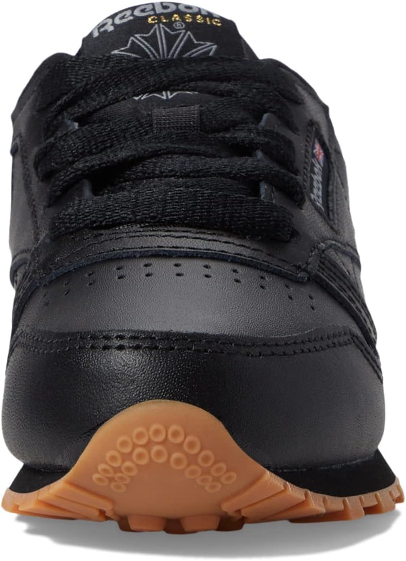 Детские кроссовки Reebok Classic Leather, черный — фото 4