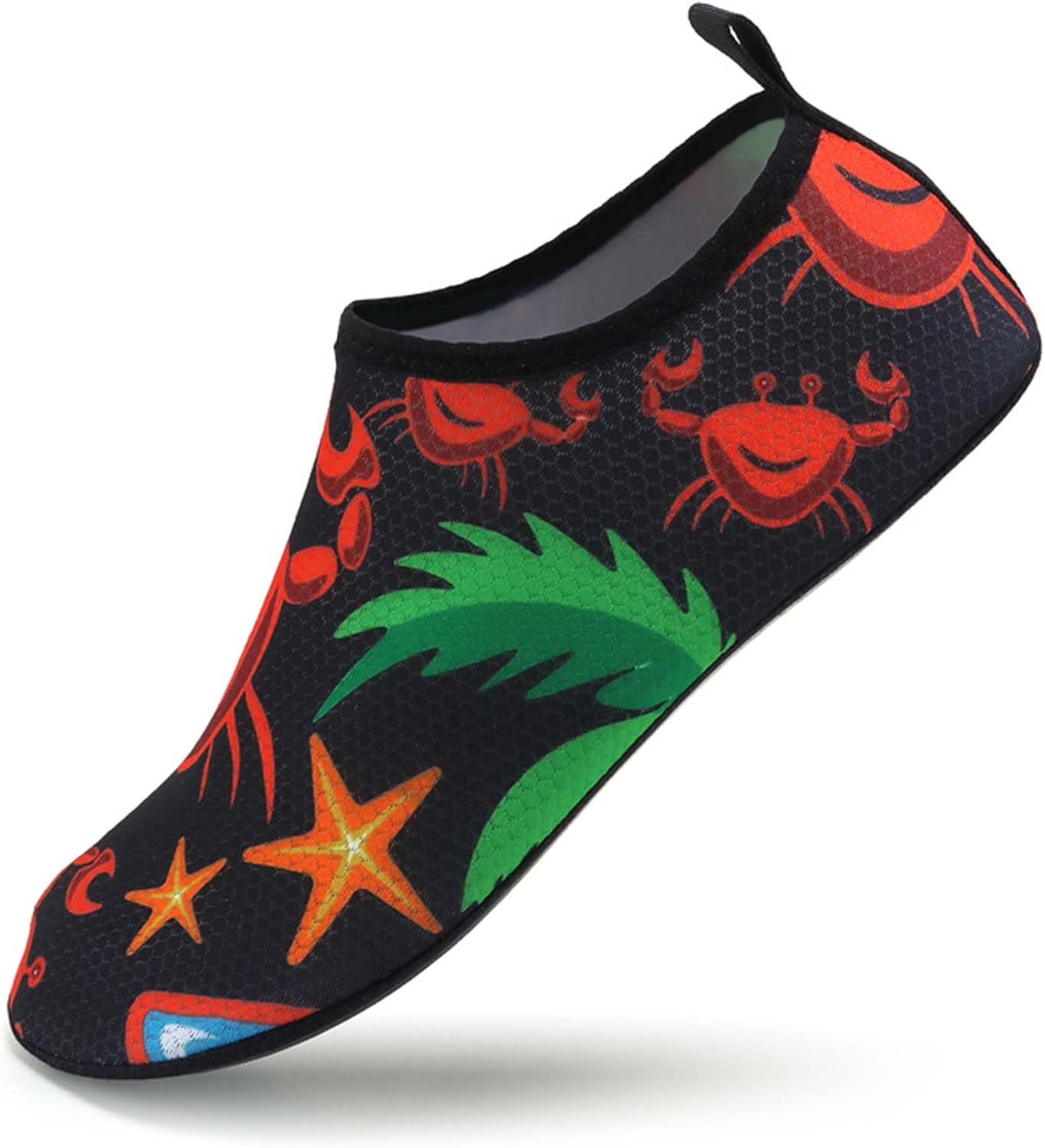 

Женские и мужские водные туфли, легкие, быстросохнущие, с сеткой, для пляжа, прогулок, рыбалки, парусного спорта, походов, функциональных тренировок, дышащие амфибийные спортивные туфли Vtiao, черный