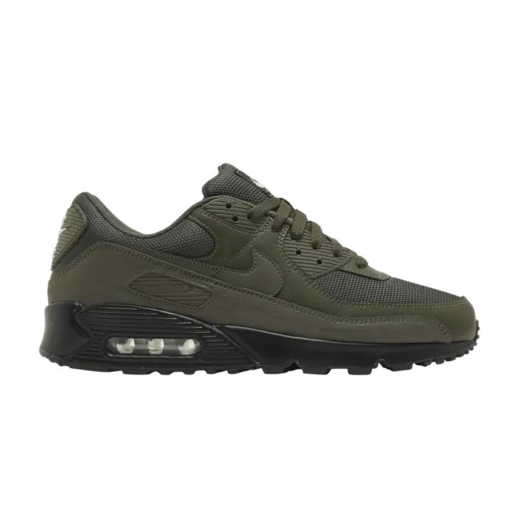 

Кроссовки Nike Air Max 90 'Cargo Khaki Reflective', зеленый