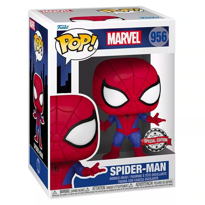 

Funko POP! Marvel, коллекционная фигурка, Человек-Паук, Специальное издание, 956 г.