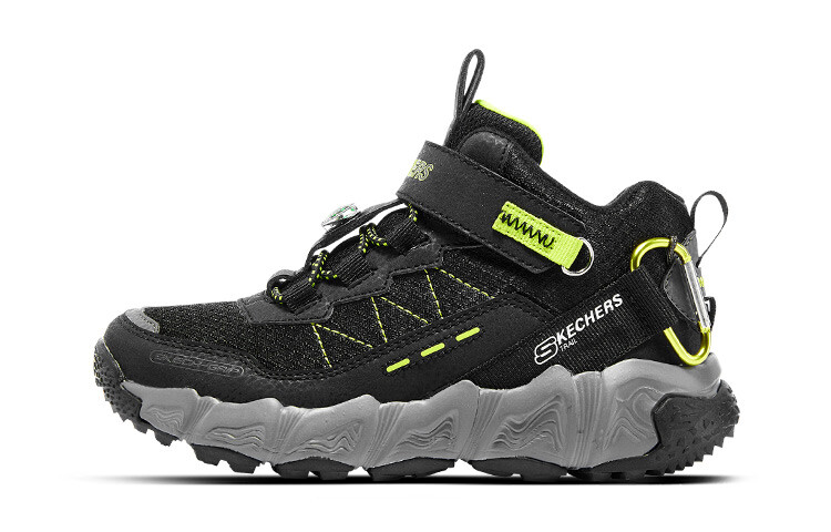 

Детские кроссовки Velocitrek GS Mid-top темно-серые Skechers, черный