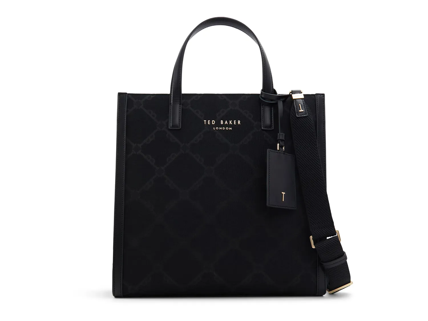 

Сумка Flo Tote Ted Baker, черный