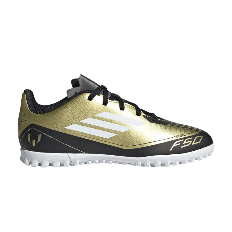 

Кроссовки Messi Adizero F50 Club TF K, цвет Triunfo Dorado