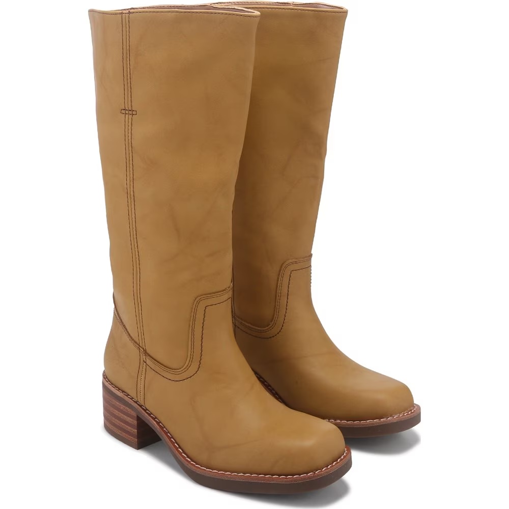 Сапоги Miranda 14 с широким голенищем и высотой до колена Frye And Co., цвет banana
