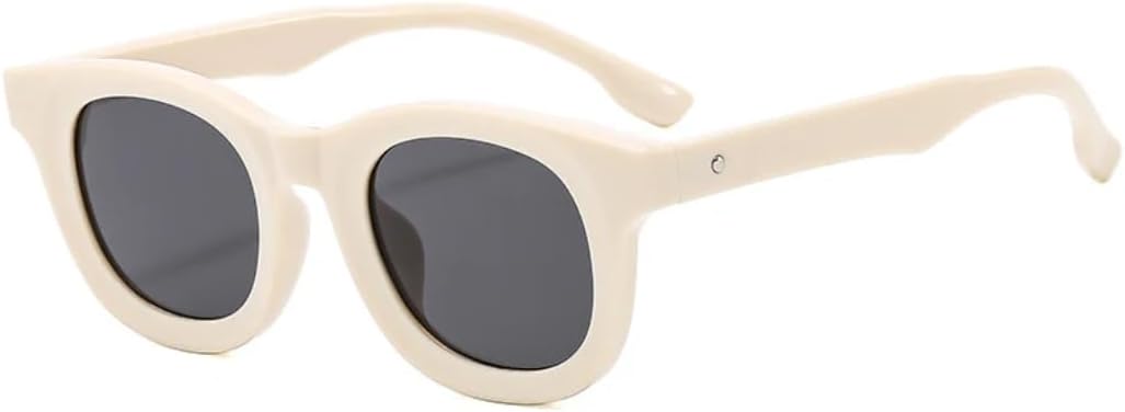 

Роскошные солнцезащитные очки в квадратной оправе для женщин и мужчин, для активного отдыха, вождения, путешествий, модные, с защитой от УФ-излучения UV400 TVTBBVV, Beige Gray