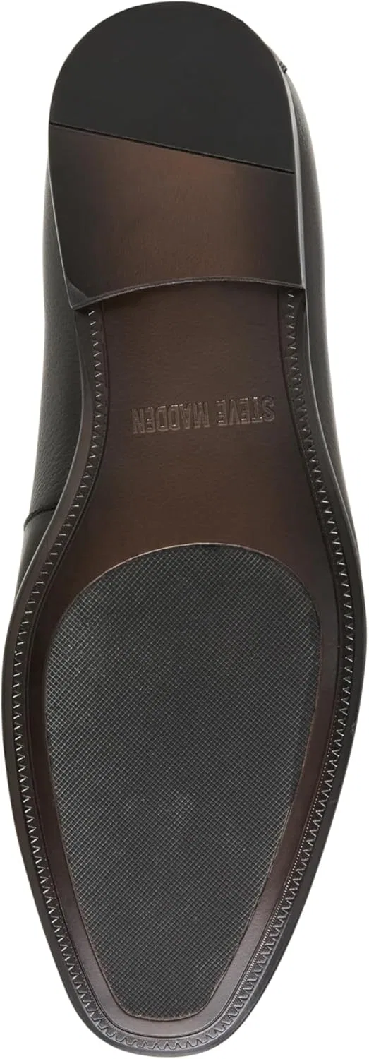 Туфли Steve Madden Herren ChevoitSlipper, Schwarz Leder — фото 4