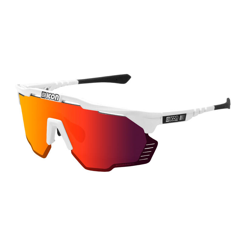 

Очки Scicon Aeroshade kunken SCNPP белый глянец Scicon Sports, цвет rot
