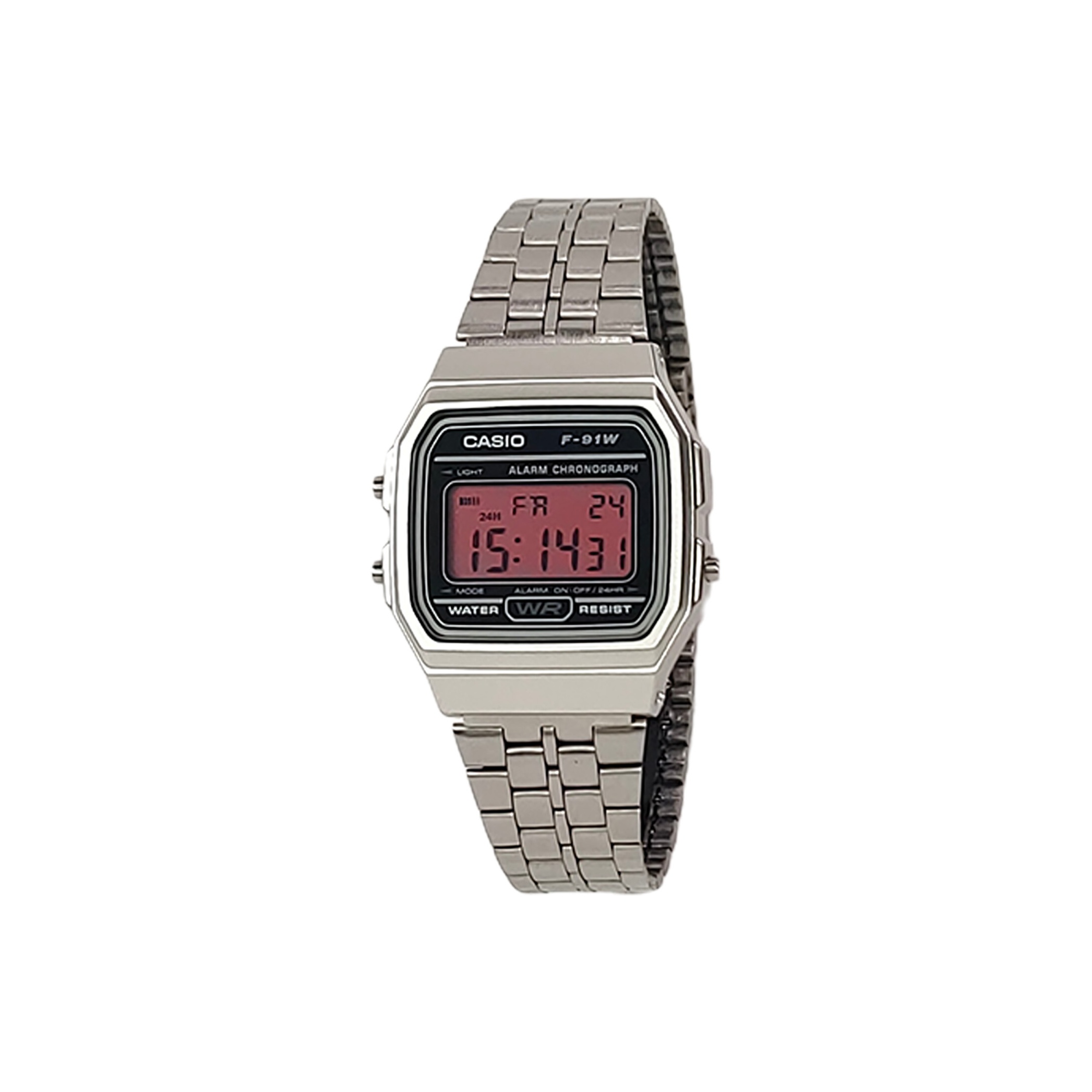

CASIO Часы Retrofit Series Quartz Movement Stainless Steel Strap Watch Men's Watch Black Dial