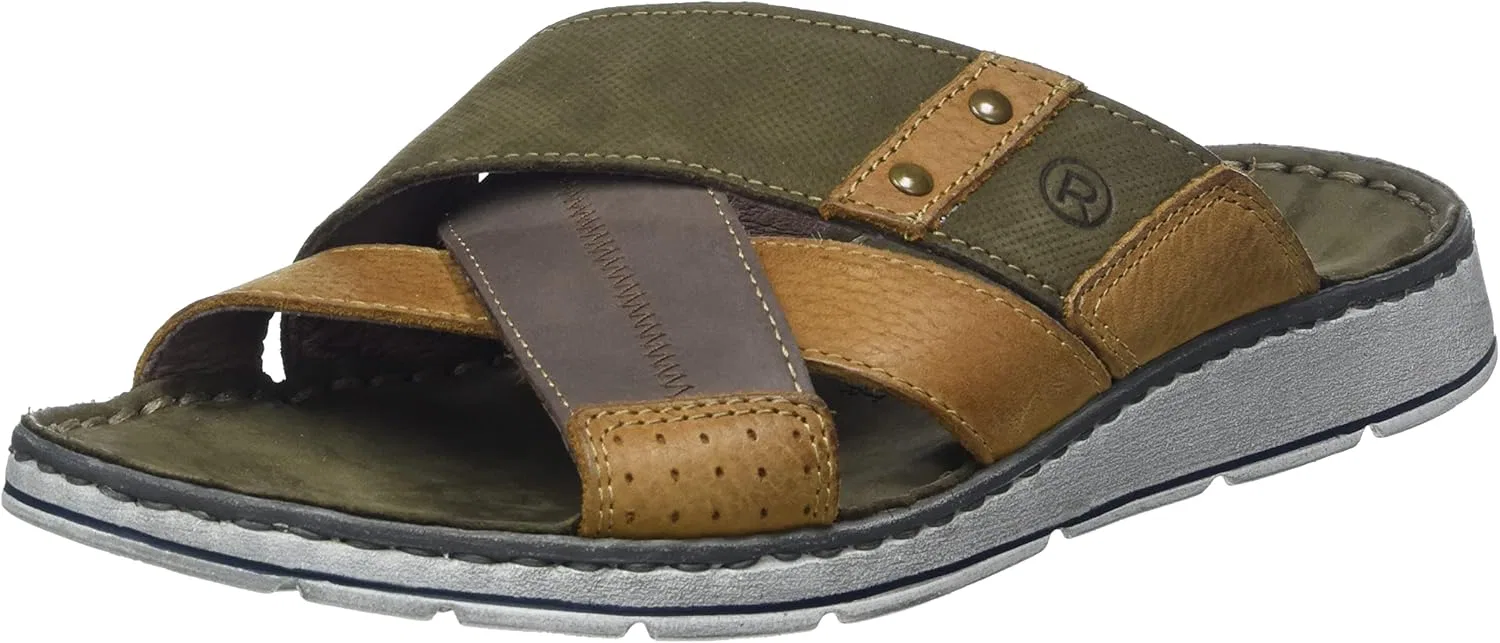 Мужские тапочки Rohde Brunello, 61 Olive