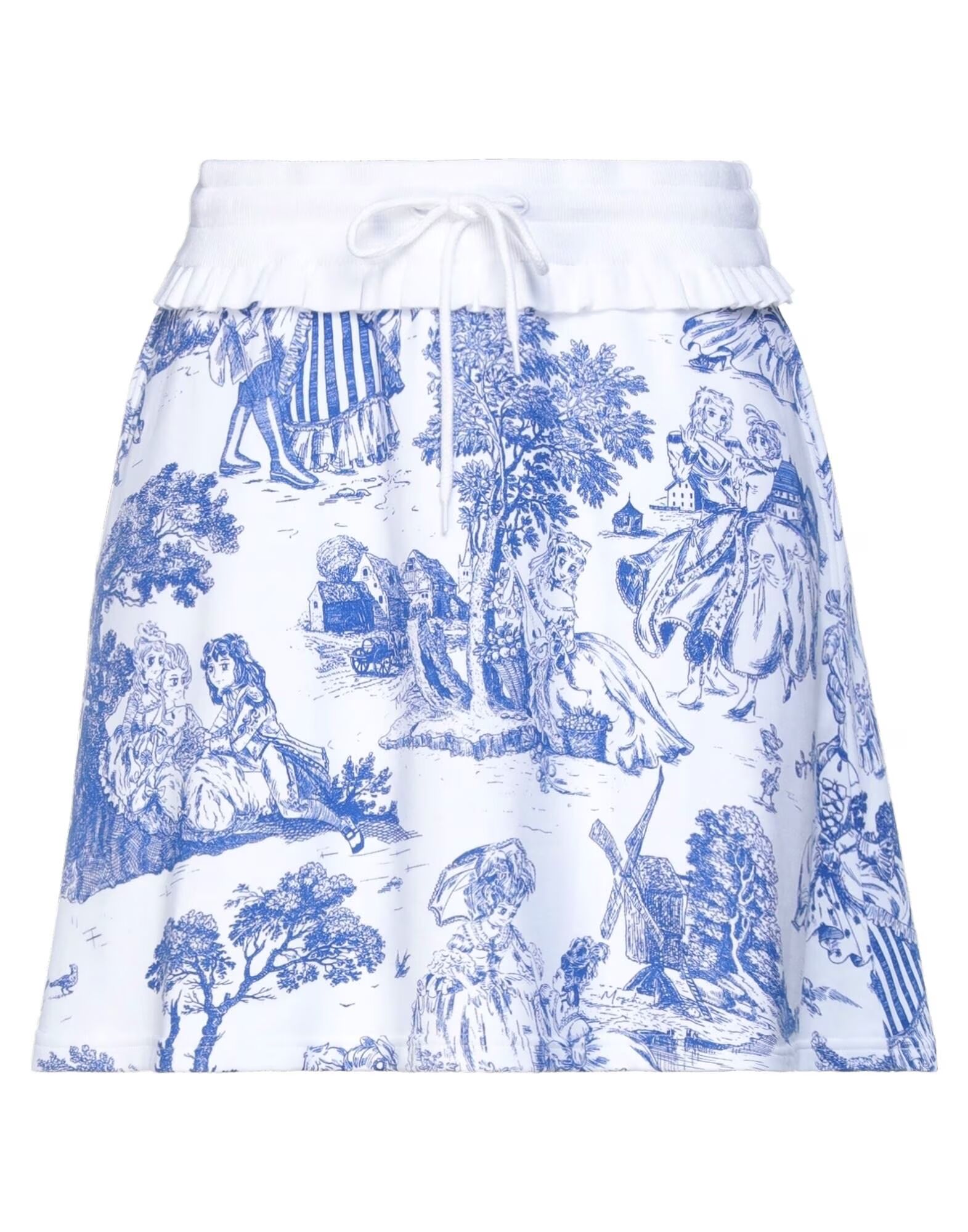 

Мини-юбка Couture Moschino, белый