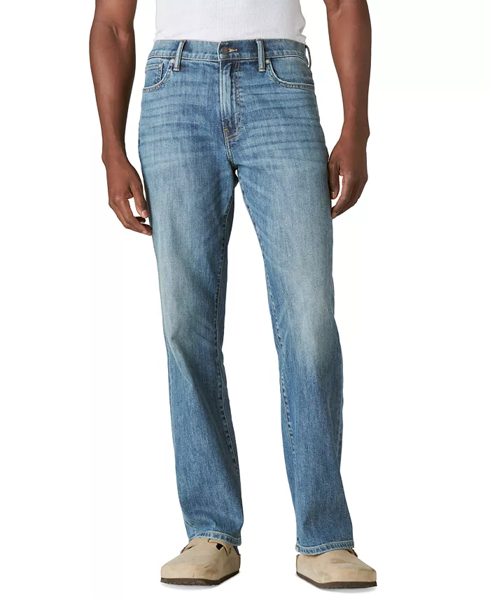 

Мужские джинсы Relaxed-Fit Straight Whiskered Lucky Brand, синий