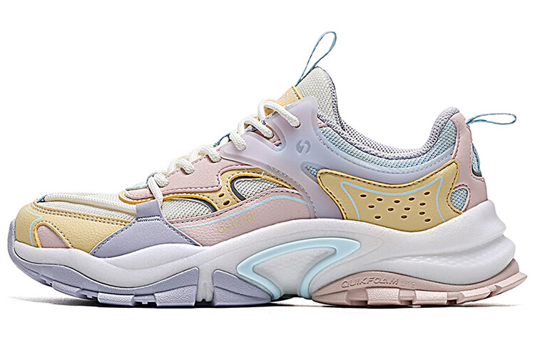 

Кроссовки женские QU!KFOAM Low-Top белый/фиолетовый 361°