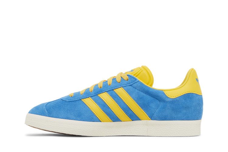 Кроссовки adidas Gazelle 'Blue Bold Gold', синий — фото 4