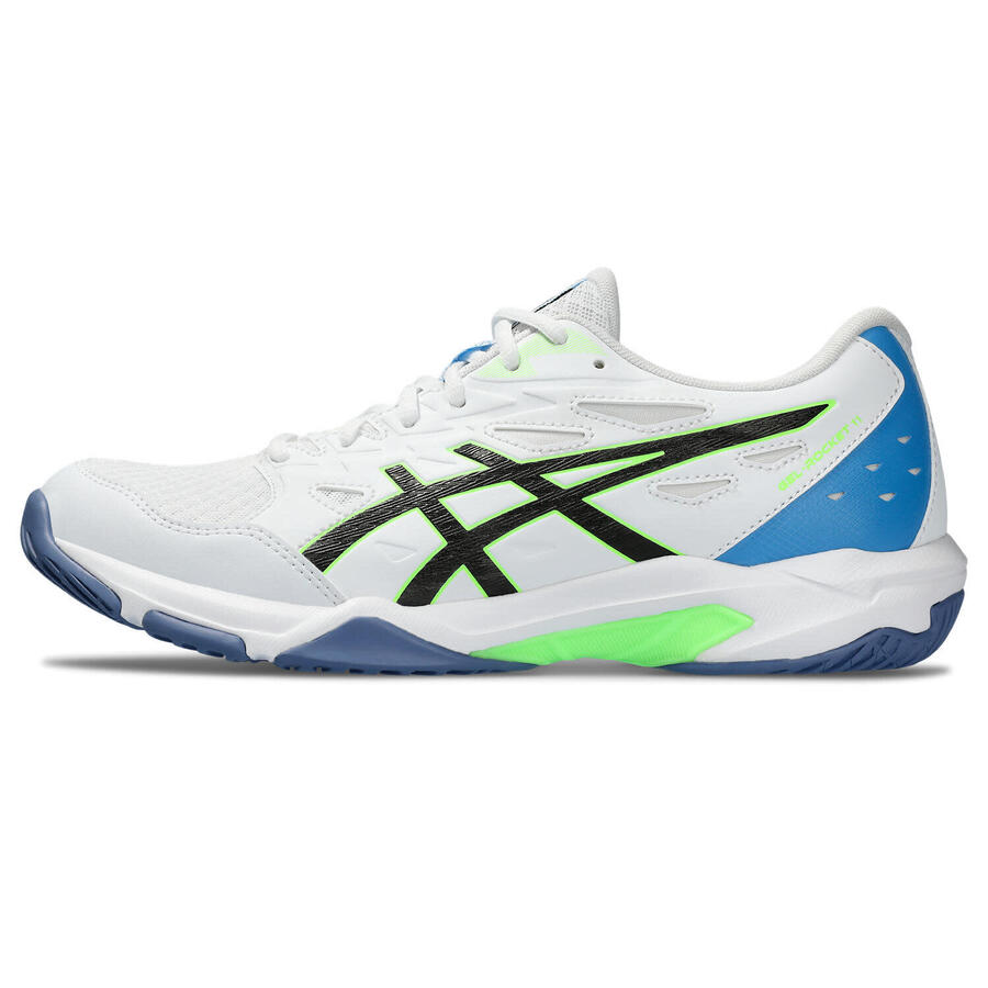 

Мужские кроссовки для зала ASICS Gel Rocket 11 — белые/лаймовые