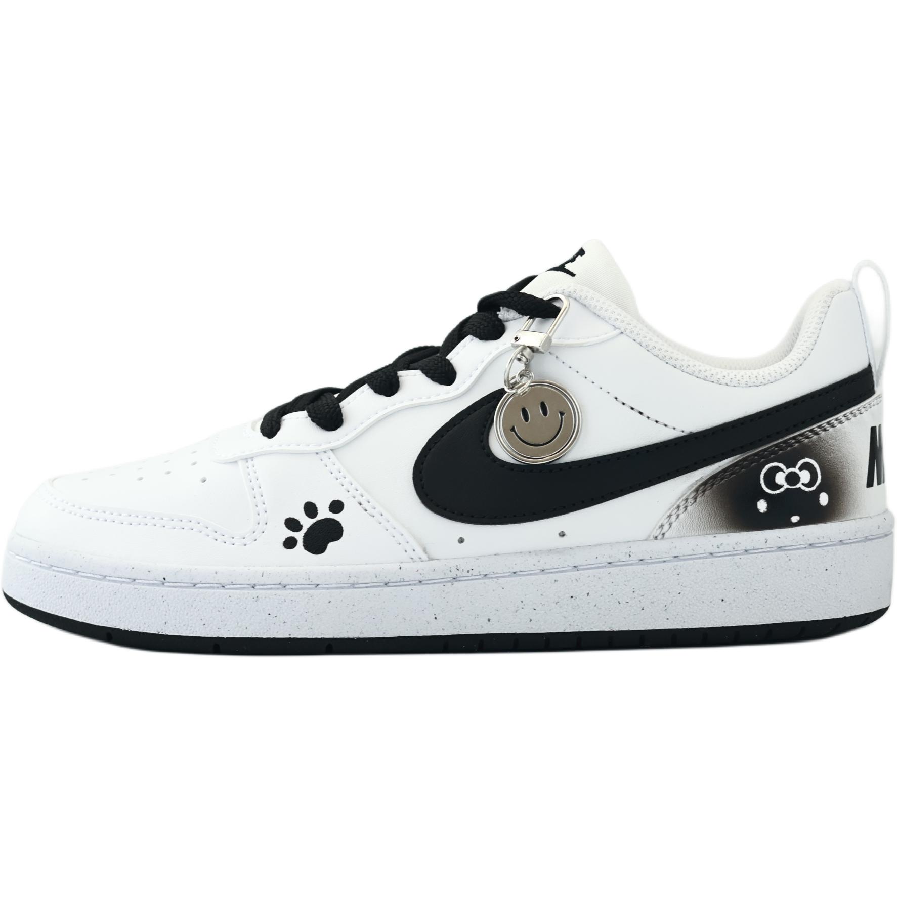 

Nike Низкие детские кроссовки для скейтбординга Court Borough Black Cat для подростков