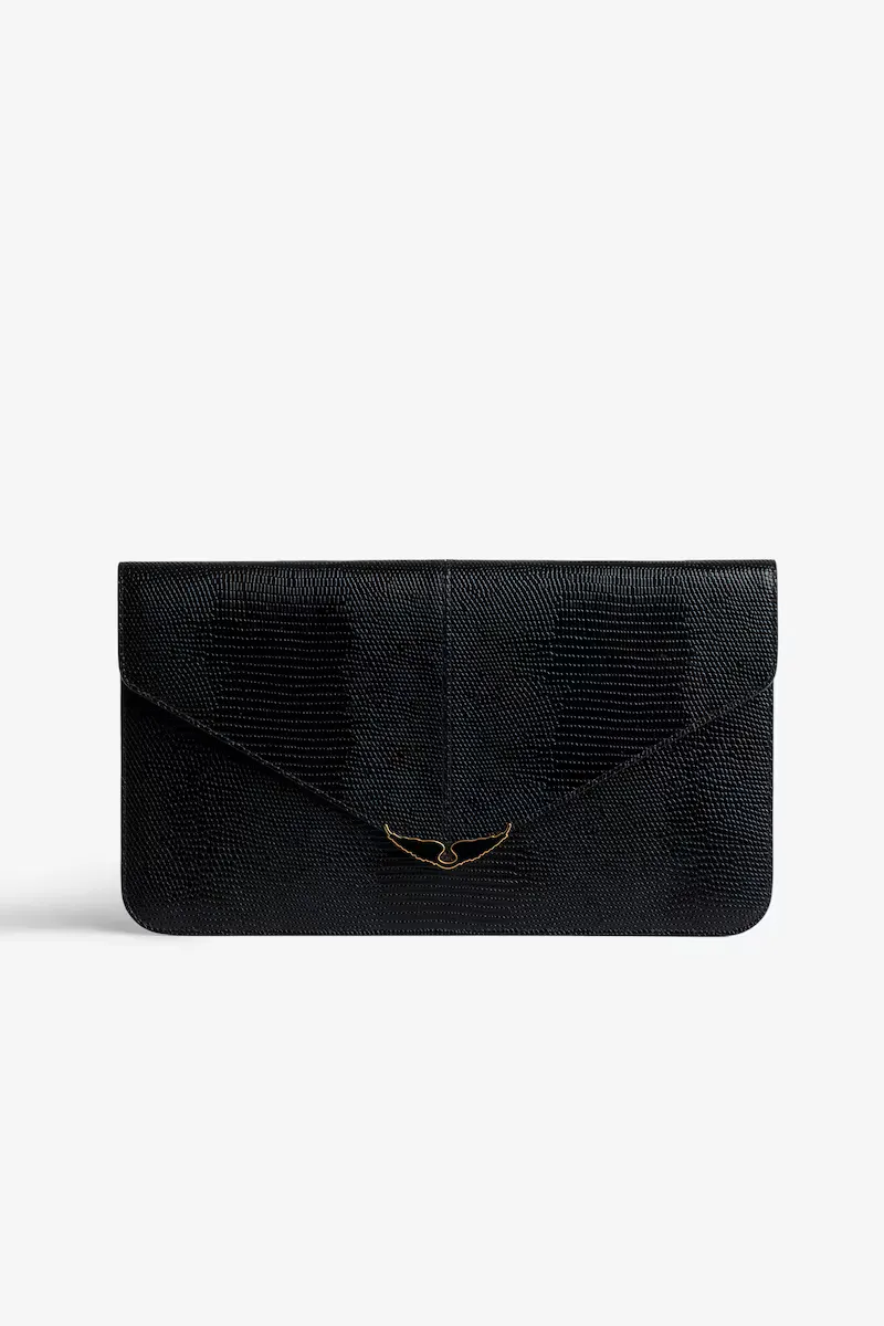 

Черная кожаная женская сумка Borderline Zadig & Voltaire, черный