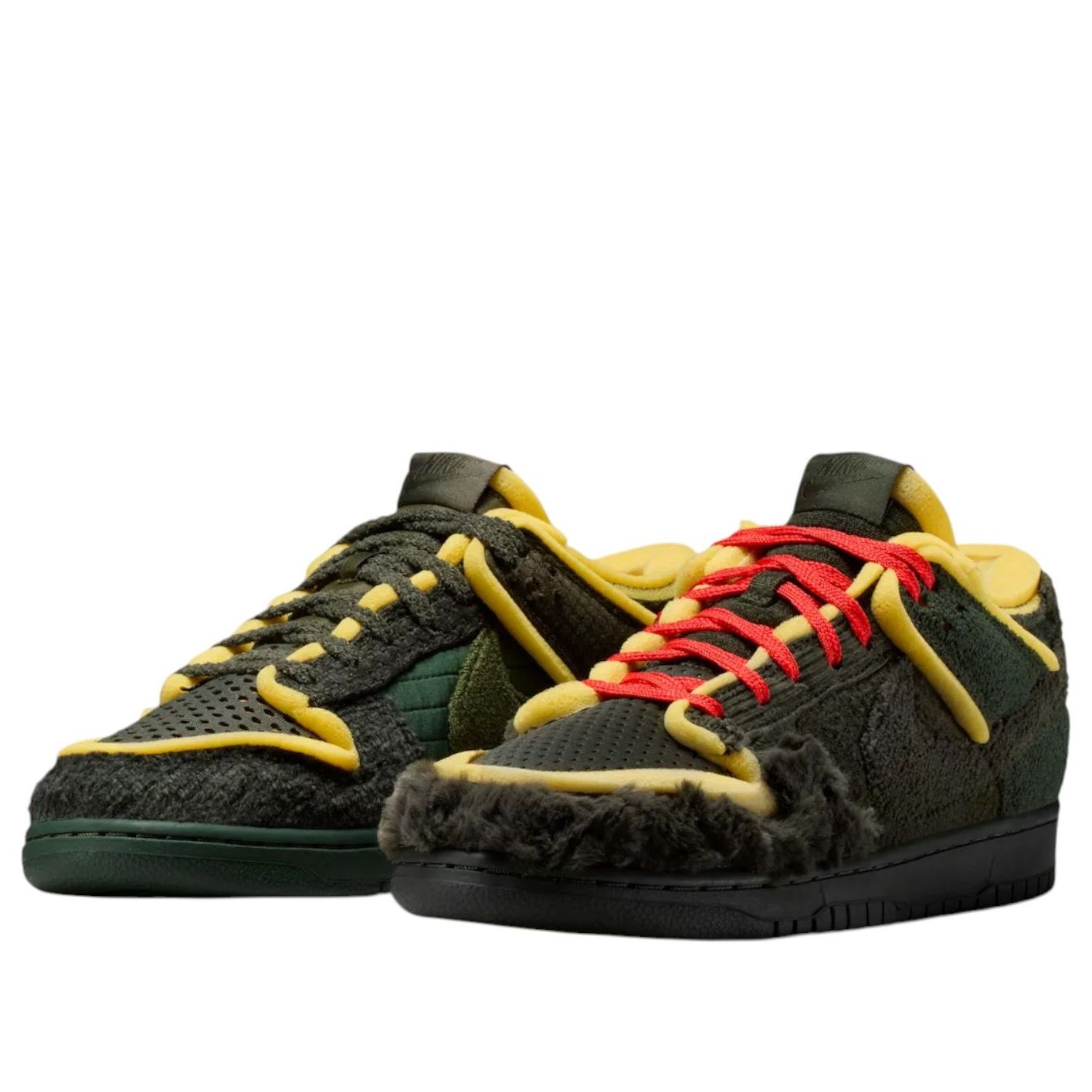 Nike x CPFM Dunk Low Swamp Sponge 'Sequoia' — фото 2