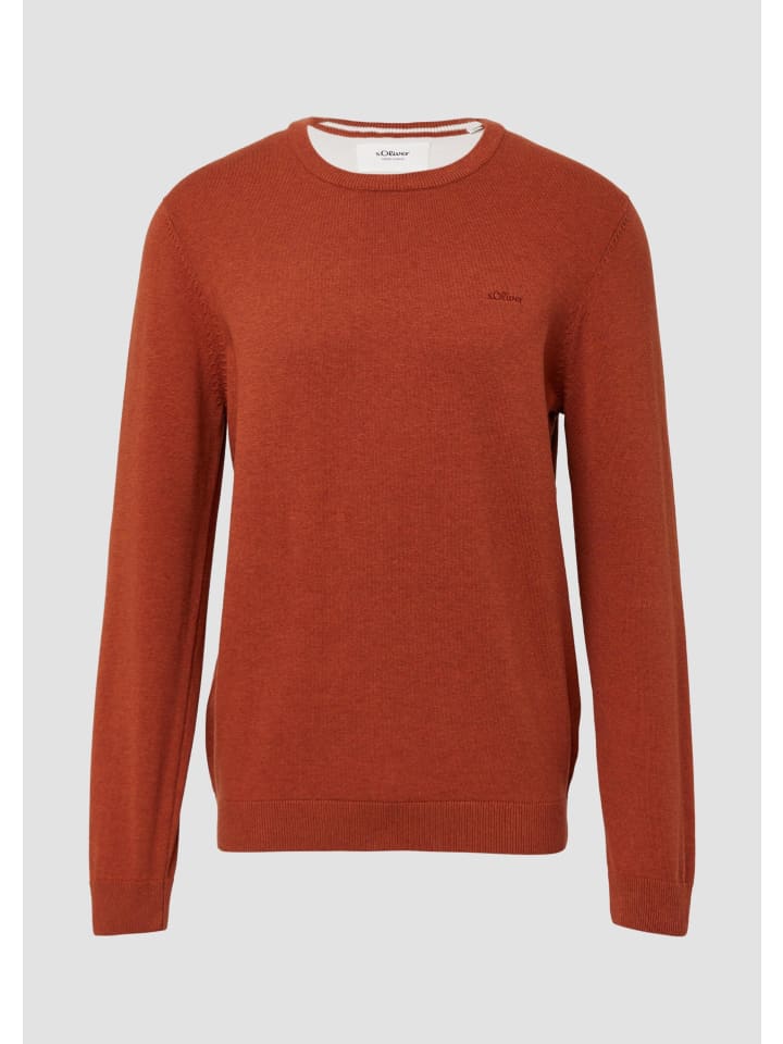 

Вязаный свитер цвета 35W0_маково-красный s.Oliver