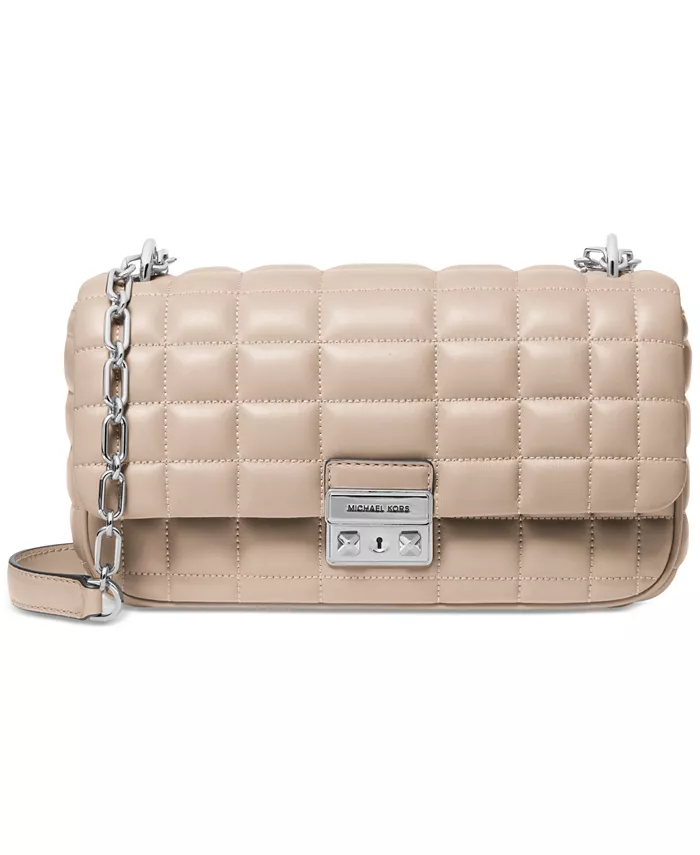 

Сумка-трансформер Tribeca Large Convertible Chain через плечо Michael Kors, белый