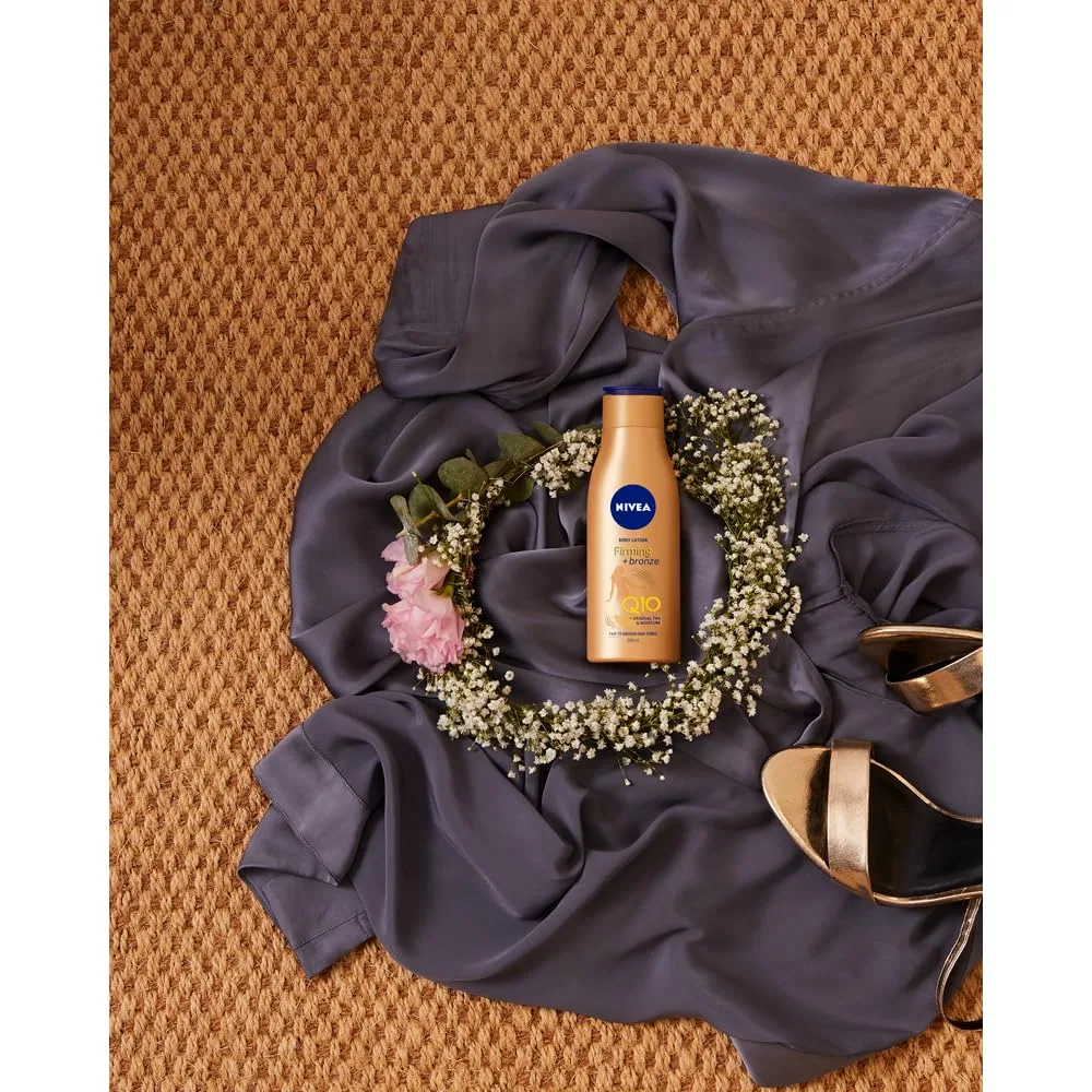 Укрепляющий лосьон для тела Nivea Q10 Firming Body Lotion and Bronze, 400 мл Nivea — фото 2