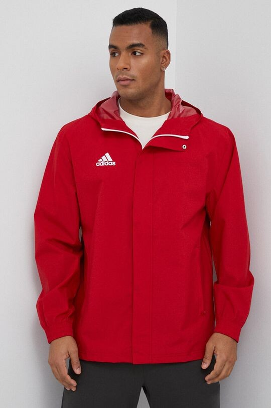 

Ветрозащитная куртка Entrada 22 adidas Performance, красный