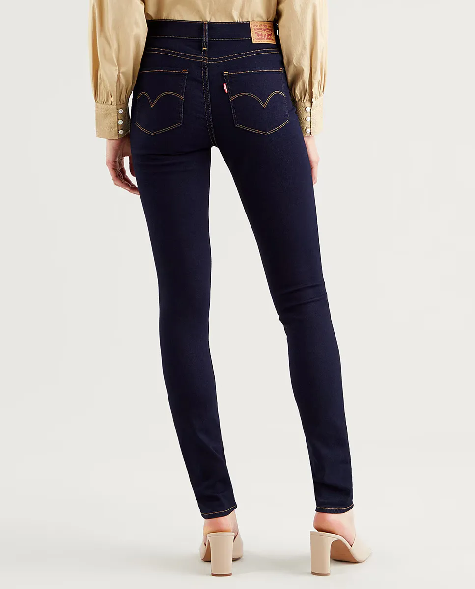 Женские темные джинсы скинни 311 Levi's, индиго/синий — фото 3